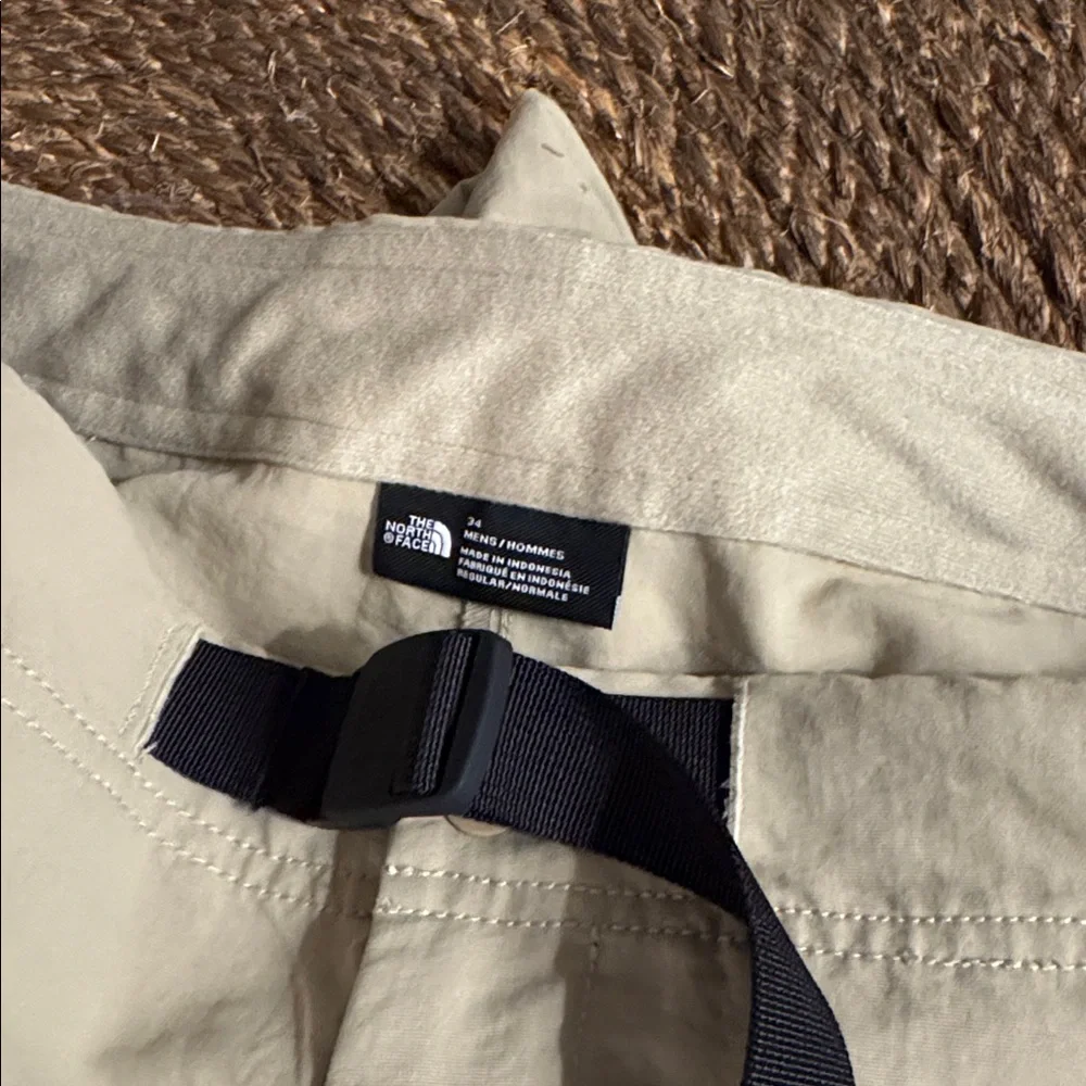 The North Face off bottom zips